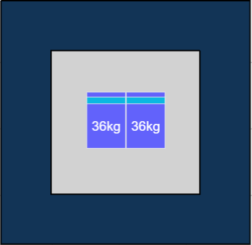 Blubase Connect Montageset - Voor 2  panelen Portrait