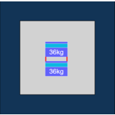 Blubase Connect Montageset - Voor 1 paneel Landscape