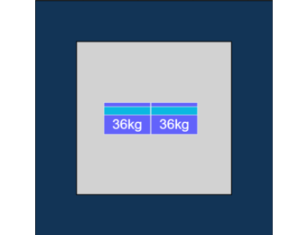 Blubase Connect Montageset - Voor 2 panelen