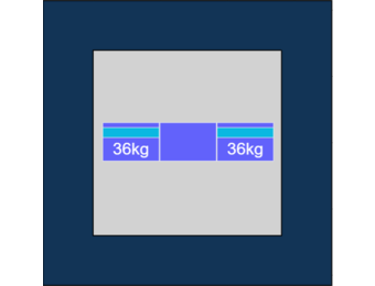 Blubase Connect Montageset - Voor 3 panelen