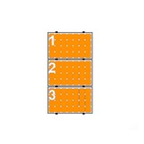 3 Panelen Landscape - Clickfit Evo Zwart Montageset zonnepanelen voor pannendak