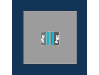 Blubase Connect Montageset - Voor 2 panelen Oost-West