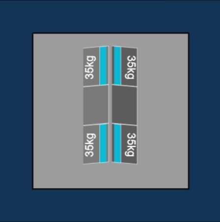 Blubase Connect Montageset - Voor 6  panelen  Oost-West