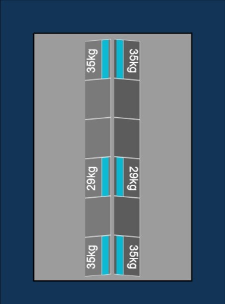 Blubase Connect Montageset - Voor 12  panelen  Oost-West
