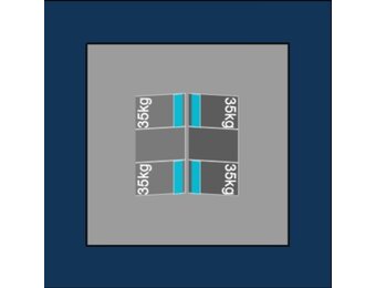 Blubase Connect Montageset - Voor 6 panelen Oost-West