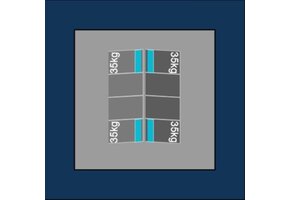 Blubase Connect Montageset - Voor 8 panelen Oost-West