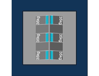 Blubase Connect Montageset - Voor 10 panelen Oost-West