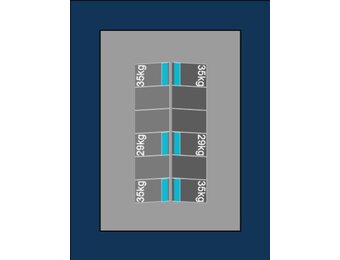 Blubase Connect Montageset - Voor 12 panelen Oost-West