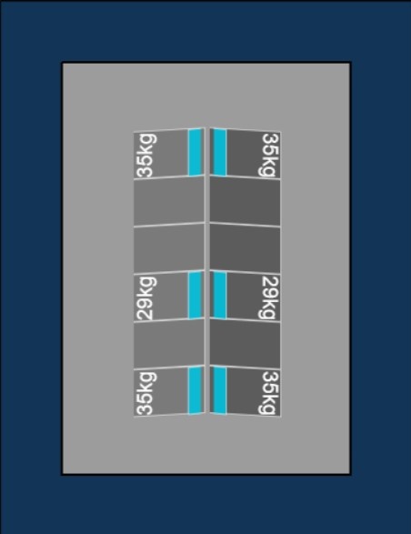 Blubase Connect Montageset - Voor 12 panelen Portrait Oost-West