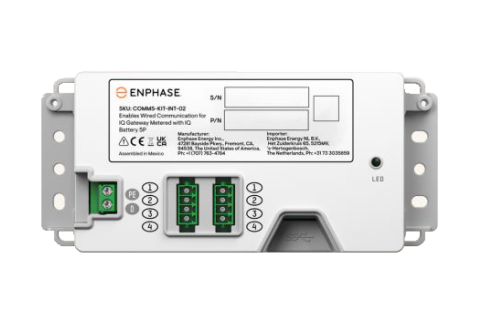 Enphase communicatie adapter voor IQ 5P batterij (O-E-COMMS-KIT-INT02)