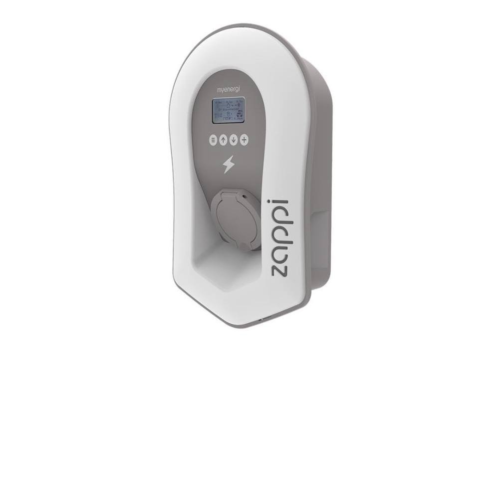Zappi V2.1 Antraciet of Wit | Socket | 3 fase