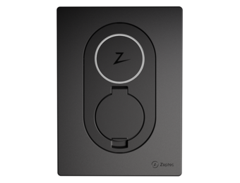 Zaptec Go Laadpaal 22kW - Asphalt Black