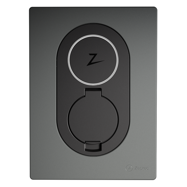 Zaptec Go Laadpaal 22 kW - Asphalt Black