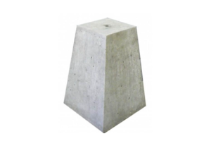 Ratio EV Charging betonnen sokkel wandladers