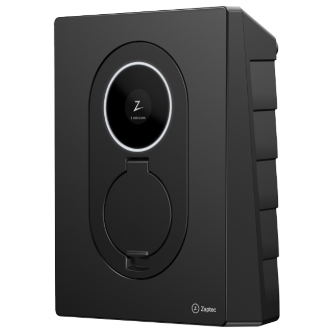 Zaptec Go 2 Laadpaal 22 kW - Asphalt Black