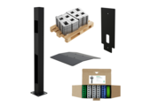 Zaptec Pro Onepole Montagepaal voor 1x Zaptec Pro