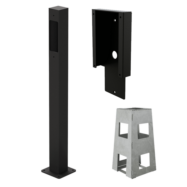 Onepole Montagepaal voor 1x Zaptec Go (C-OP-Lite-ZapGo-S)