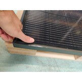 Ja Solar 450 Wp glas-glas All Black & Bifacial (JAM54D41-450N-LB-BK) - 1 exemplaar met frameschade KORTING