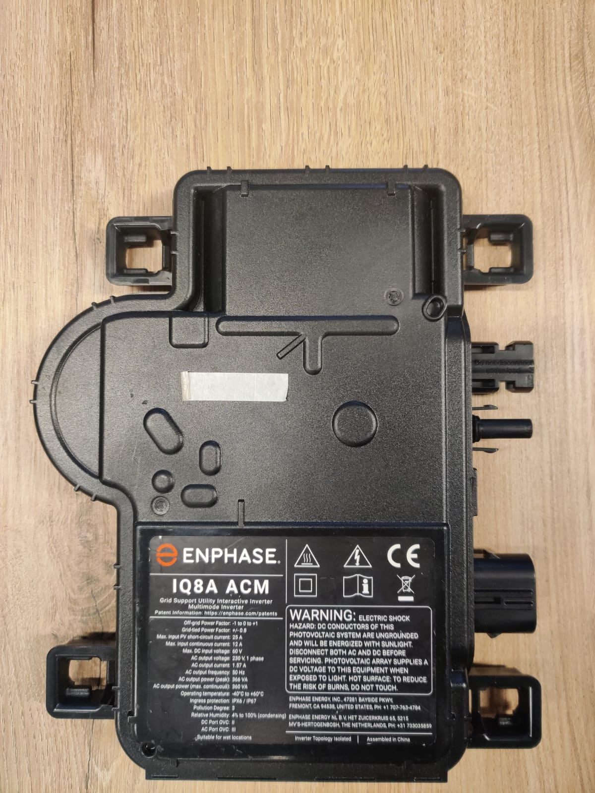 Enphase IQ8A ACM micro-omvormer - ACTIE