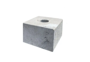 Betonnen sokkel voor laadpaal ⌀ 80mm (30x30x20cm)