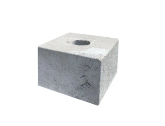 Betonnen sokkel voor laadpaal ⌀ 80mm (30x30x20cm)