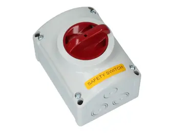 Werkschakelaar 32A (1 fase)