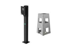 Onepole Montagepaal Voor 1x Zaptec Go&Go2