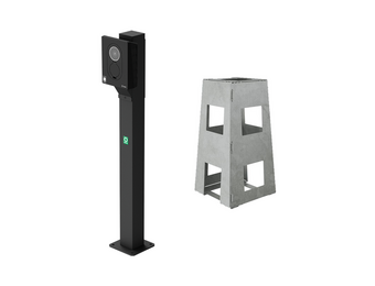 Onepole Montagepaal Voor 1x Zaptec Go&Go2