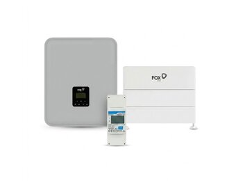 FoxEss 10kW AC 3-fase omvormer + 14.4 kWh batterij