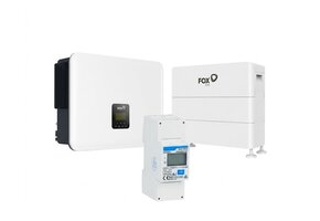 FoxESS H3-9.9 Smart 3 fase omvormer + FoxESS EQ4800 14.4 kWh batterij