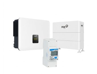 FoxESS H3-9.9 Smart 3 fase omvormer + FoxESS EQ4800 14.4 kWh batterij