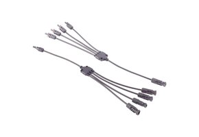 MC4 4 naar 1 Parallel Connector Kabelset splitter
