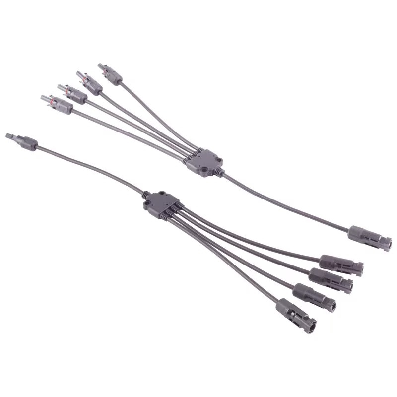 MC4 4 naar 1 Parallel Connector Kabelset splitter