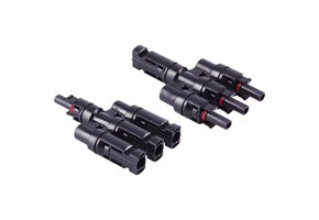 MC4 3 naar 1 Parallel Connector splitter