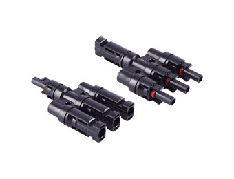MC4 3 naar 1 Parallel Connector