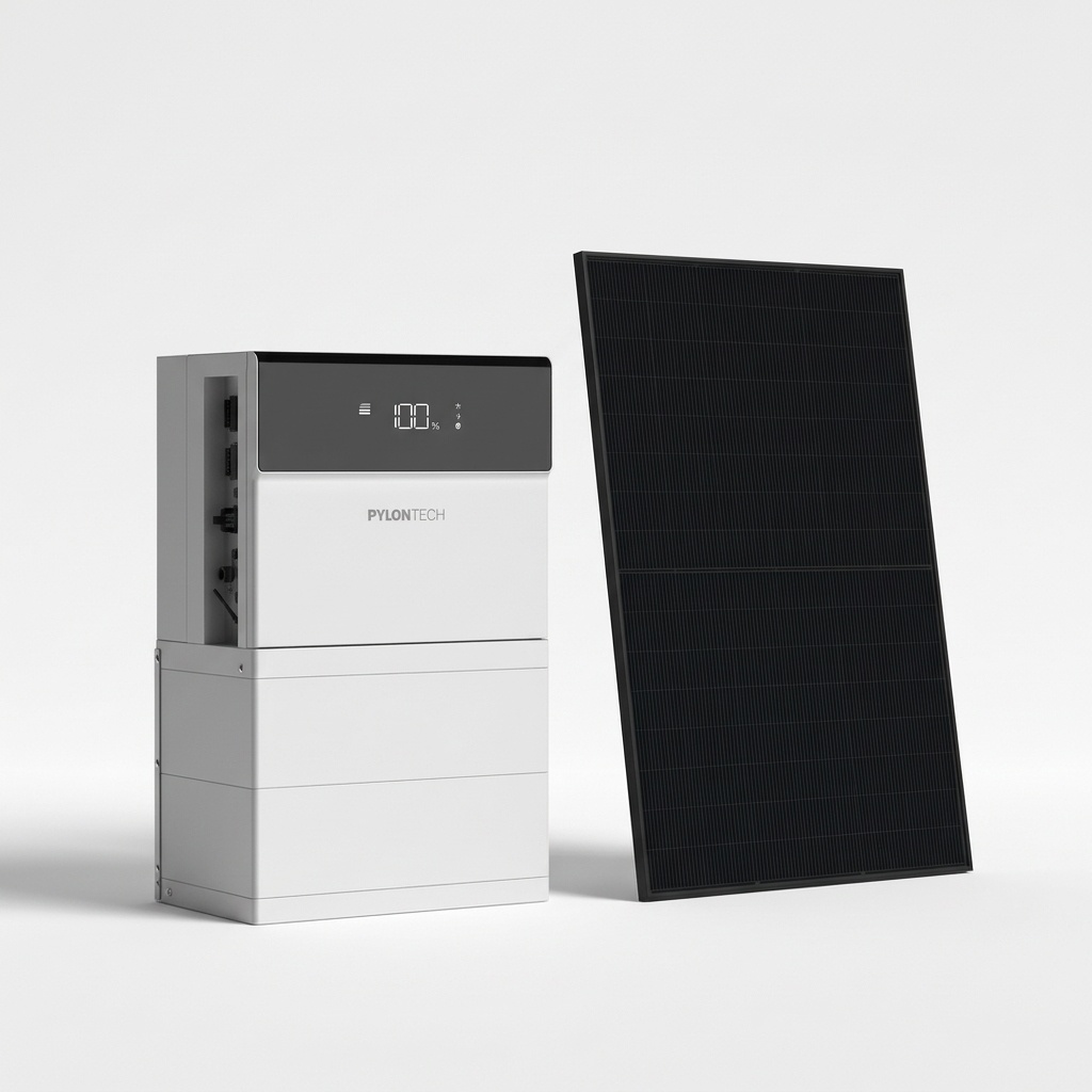 Thuisbatterij Starterpakket - Pylontech All-in-one 3.6kW/10kWh + 8x DMEGC 470Wp
