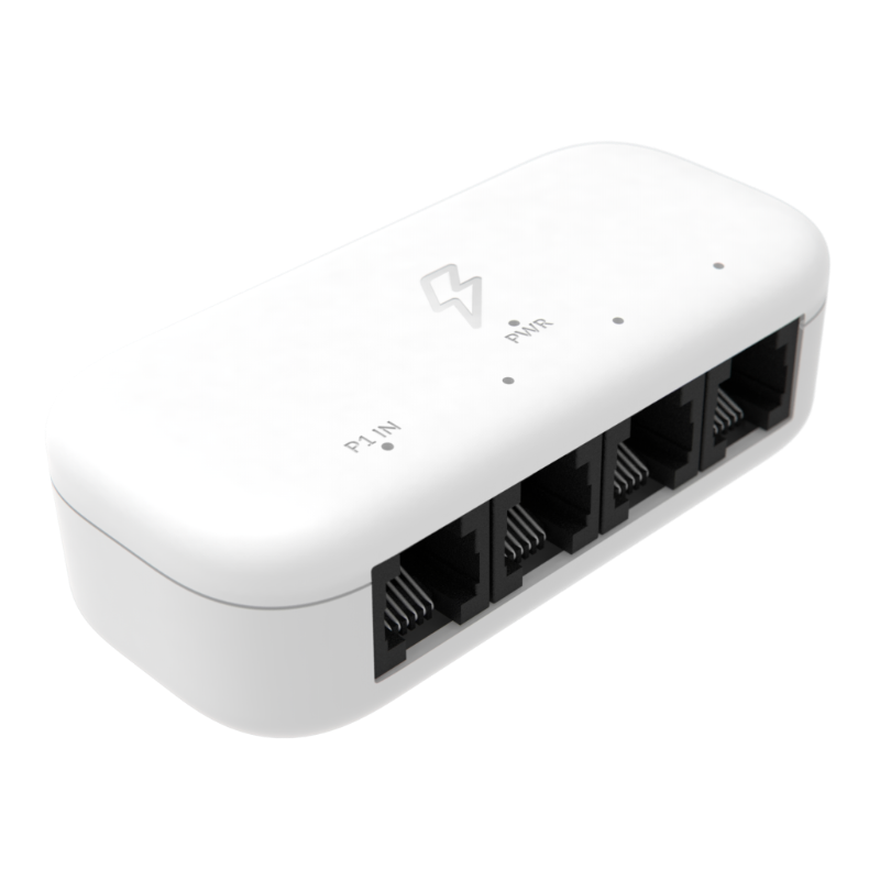 HomeWizard Actieve P1 Splitter, 3 poorten (HWE-AMP)