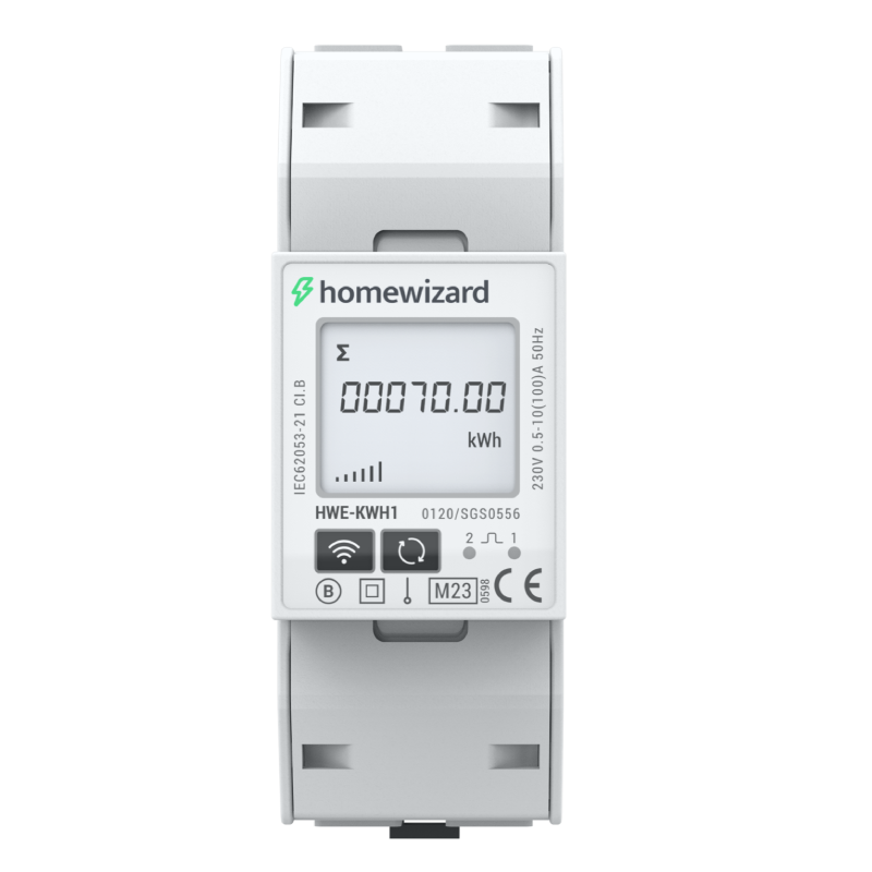 HomeWizard Wi-Fi kWh Meter 1-fase MID (HWE-KWH1)