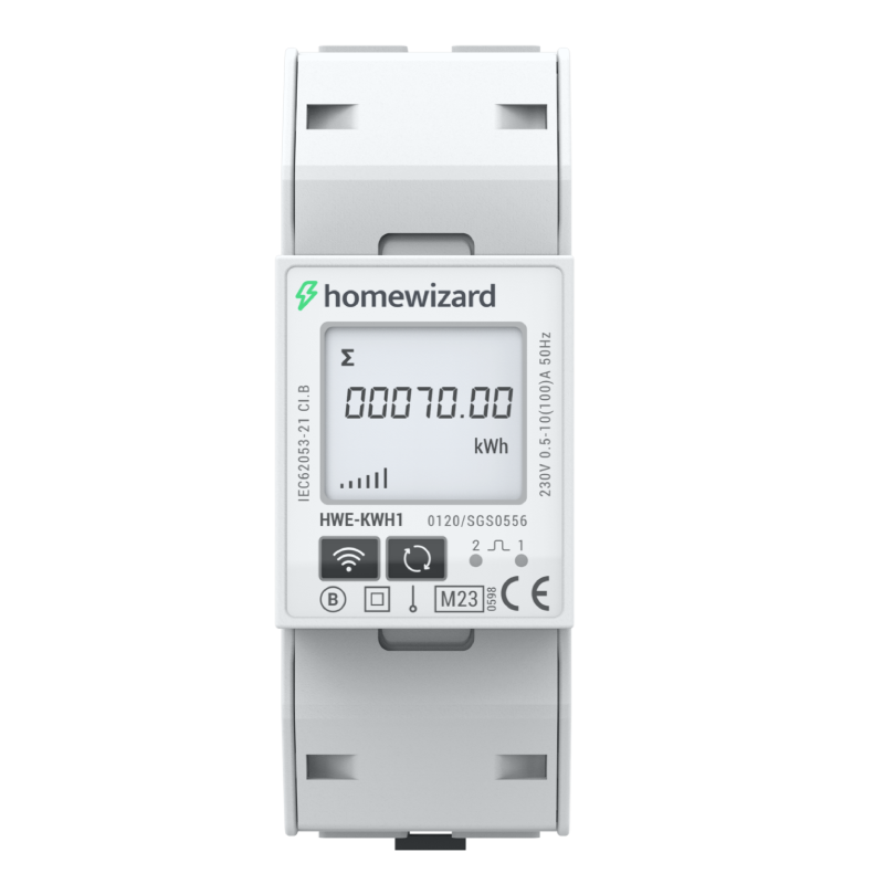 HomeWizard Wi-Fi kWh Meter 1-fase MID (HWE-KWH1)