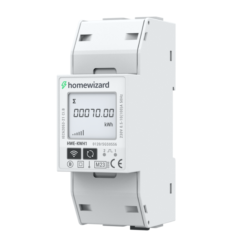 HomeWizard Wi-Fi kWh Meter 1-fase MID (HWE-KWH1)