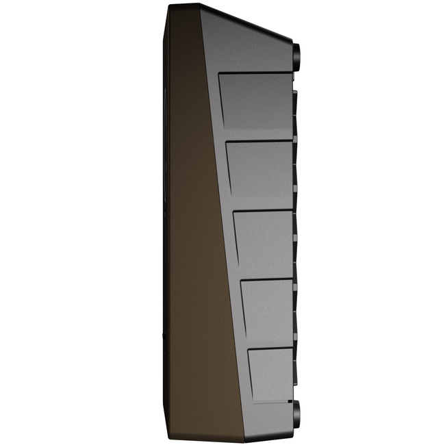 Zaptec Go & Go2 Voorzijde kap Wood Brown (900-00053)