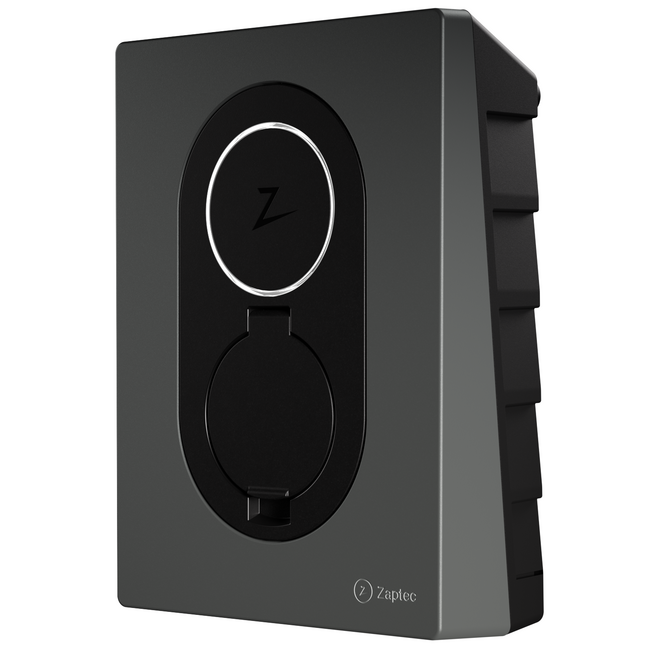 Zaptec Go & Go2 Voorzijde kap Rock Grey (900-00050)
