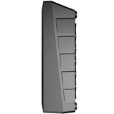 Zaptec Go & Go2 Voorzijde kap Rock Grey (900-00050)