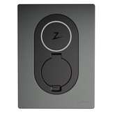 Zaptec Go & Go2 Voorzijde kap Rock Grey (900-00050)