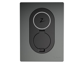 Zaptec Go & Go2 Voorzijde kap Rock Grey