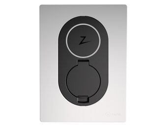 Zaptec Go & Go2 Voorzijde kap Cloud White