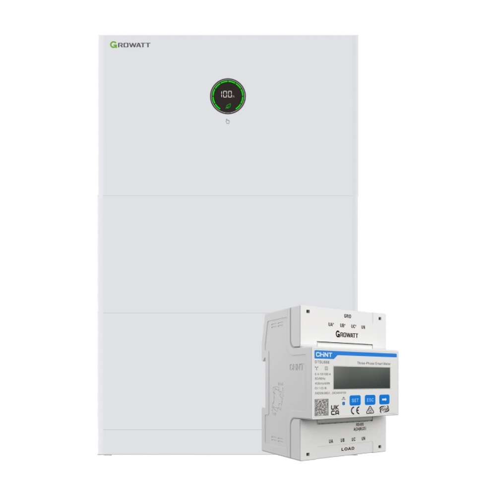 Growatt APX HV 2.0 15 kWh incl. Growatt Smart Meter TPM-C (3-fase)