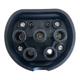 Losse Type 2 EV-laadconnector, wit (zonder laadsnoer)