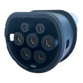 Losse Type 2 EV-laadconnector, wit (zonder laadsnoer)