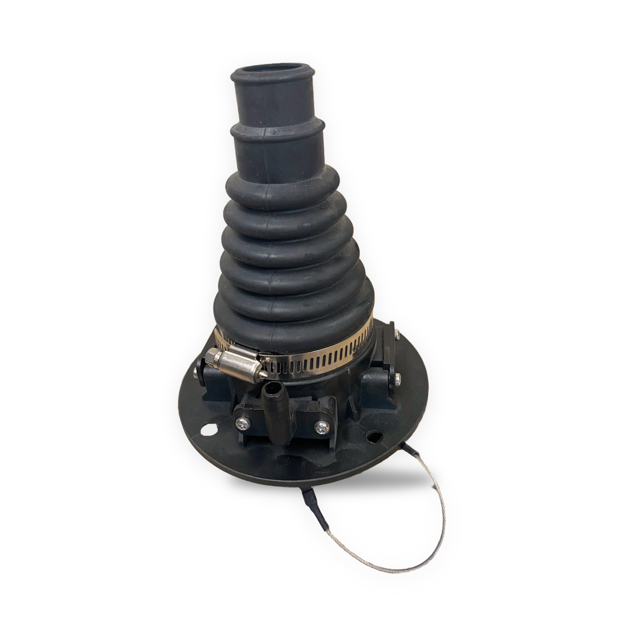 Type 2 voertuiginlaat (male) IEC 62196-2 met draaikap, voor ombouwprojecten